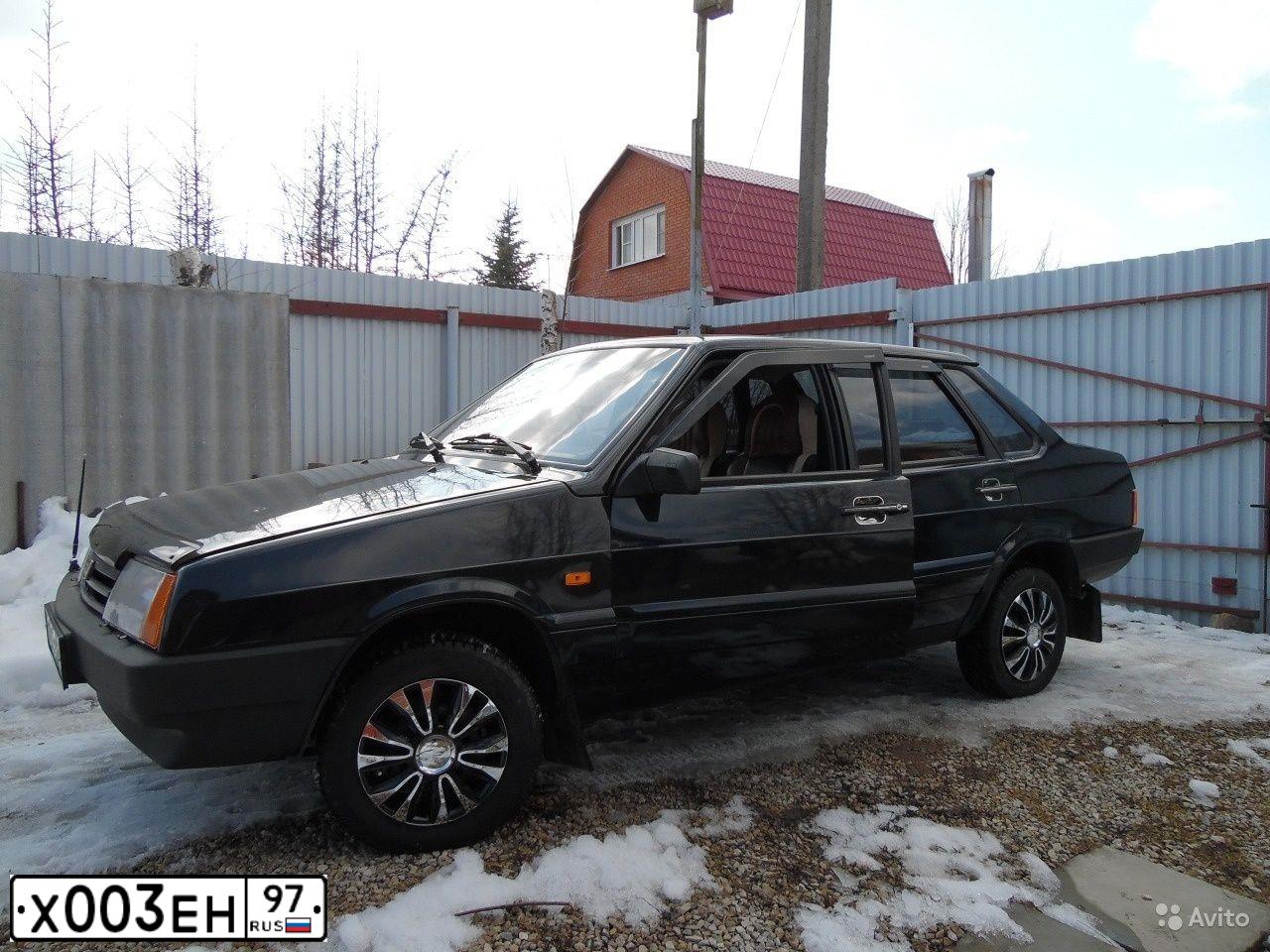 Фото автомобиля LADA 2109 SAMARA, 2003 — госномер Х003ЕН97. Цвет: ГРАФИТОВЫЙ МЕТАЛЛИК