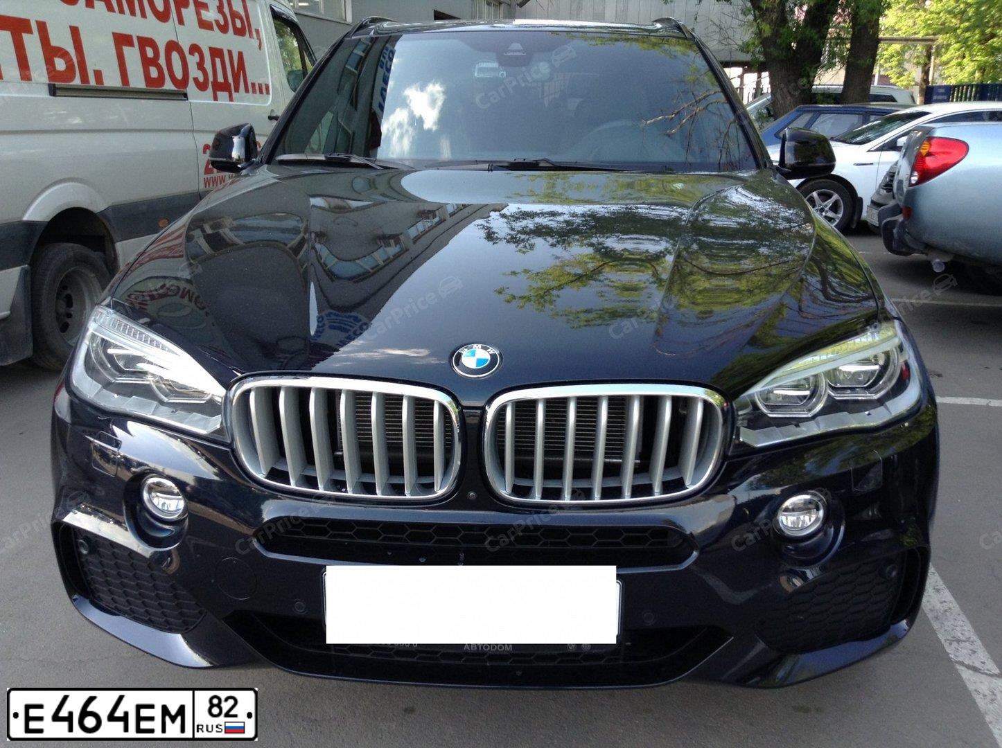 Фото автомобиля BMW X5, 2014 — госномер Е111ХС82. Цвет: ЧЕРНЫЙ