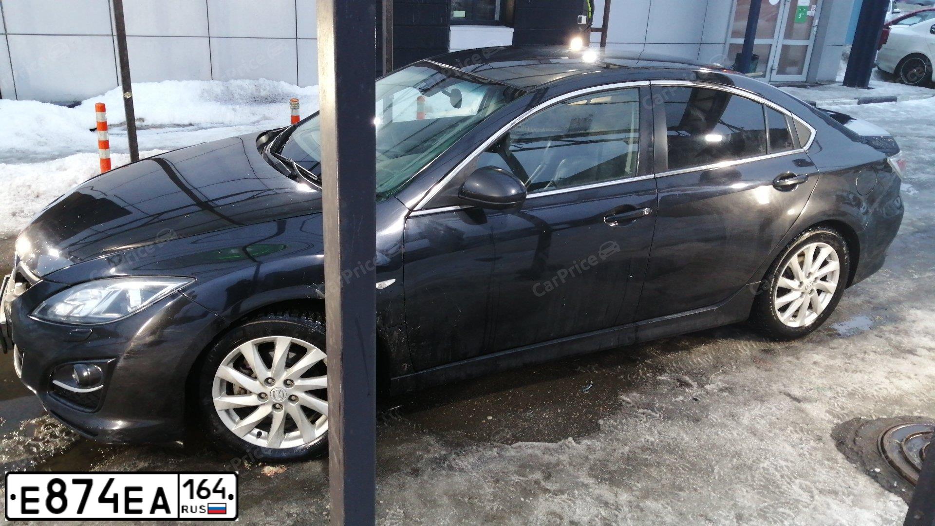 Фото автомобиля MAZDA 6, 2011 — госномер Р293АО123. Цвет: ЧЕРНЫЙ