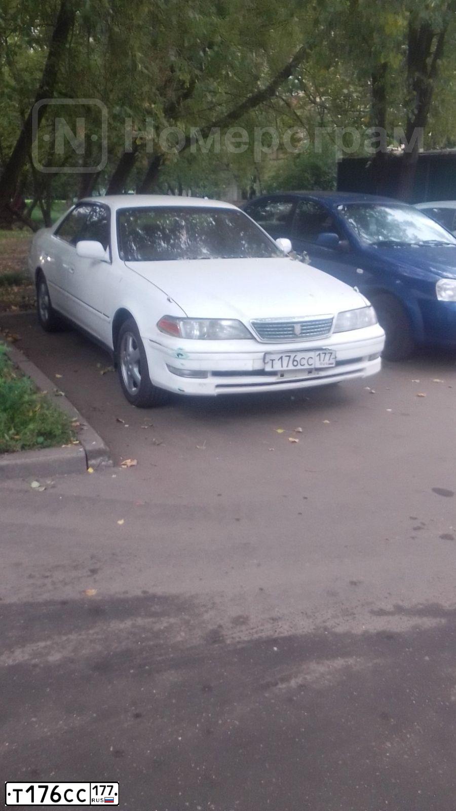Фото автомобиля TOYOTA MARK II, 1999 — госномер М944ЕЕ716