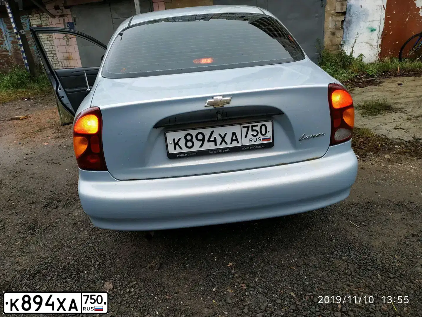 Фото автомобиля ZAZ LANOS, 2007 — госномер О027УВ799. Цвет: СЕРЕБРИСТЫЙ