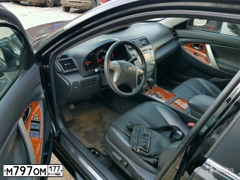 Фото автомобиля TOYOTA CAMRY, 2009 — госномер М797ОМ177. Цвет: ЧЕРНЫЙ