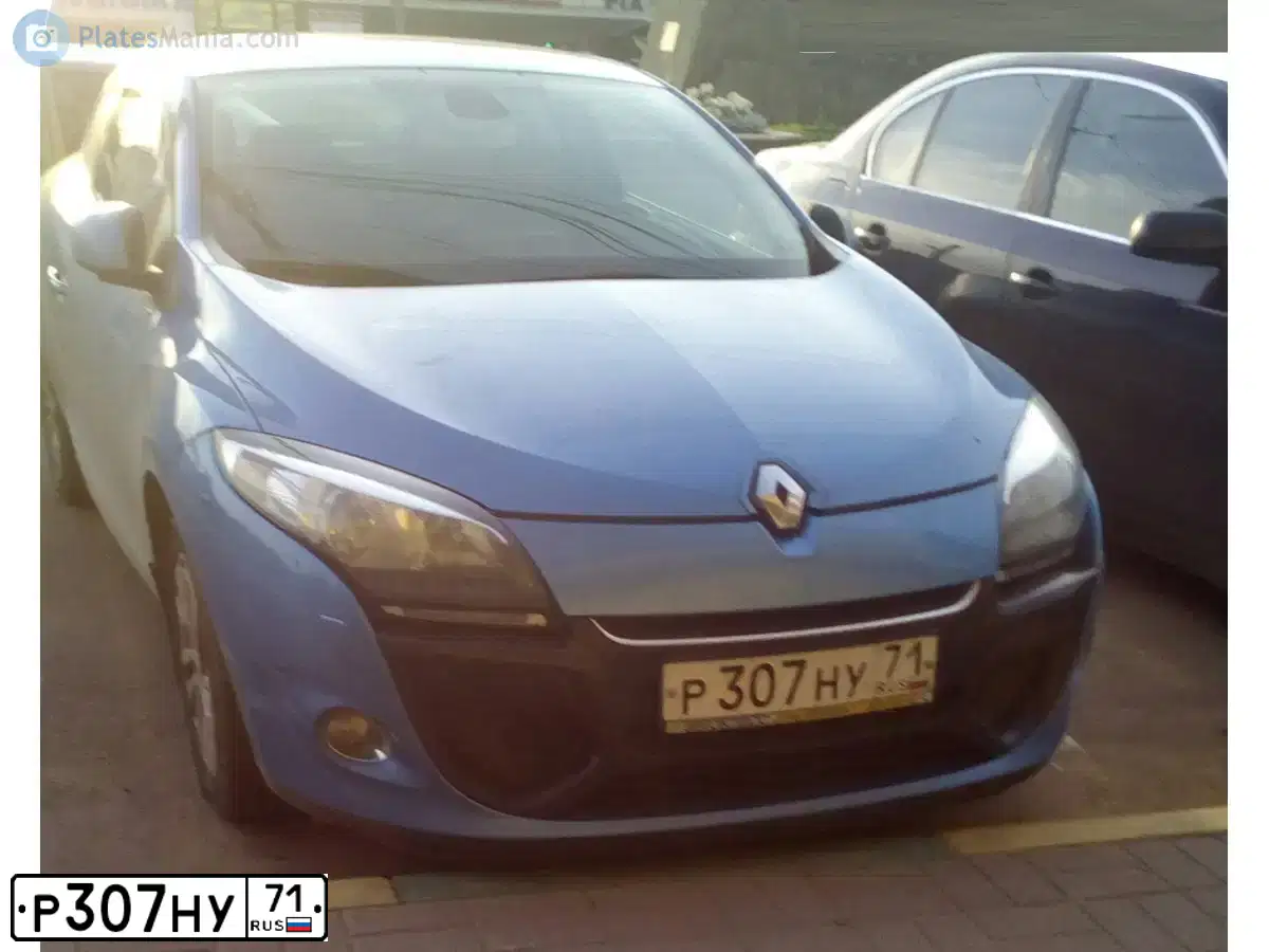 Фото автомобиля RENAULT MEGANE, 2013 — госномер М550ХА134