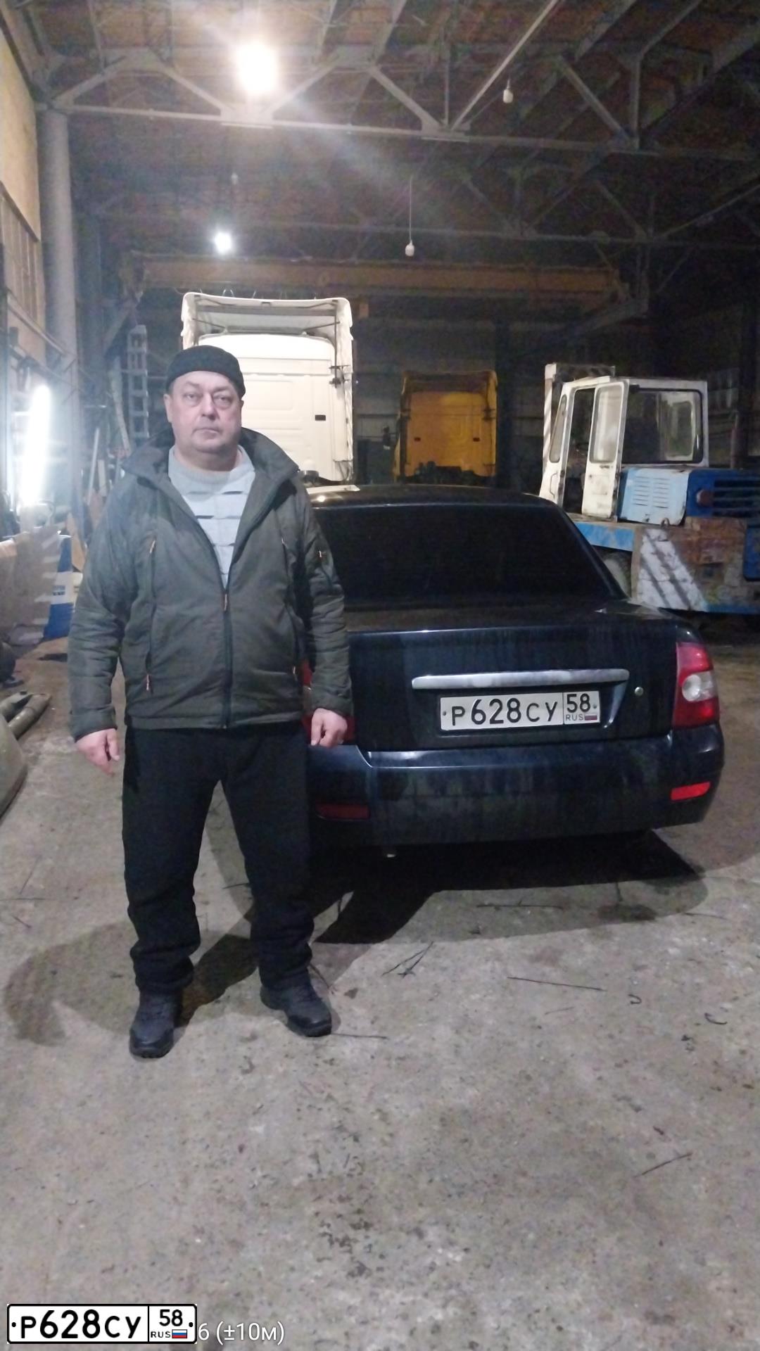 Фото автомобиля LADA 2170 PRIORA, 2008 — госномер Р628СУ58