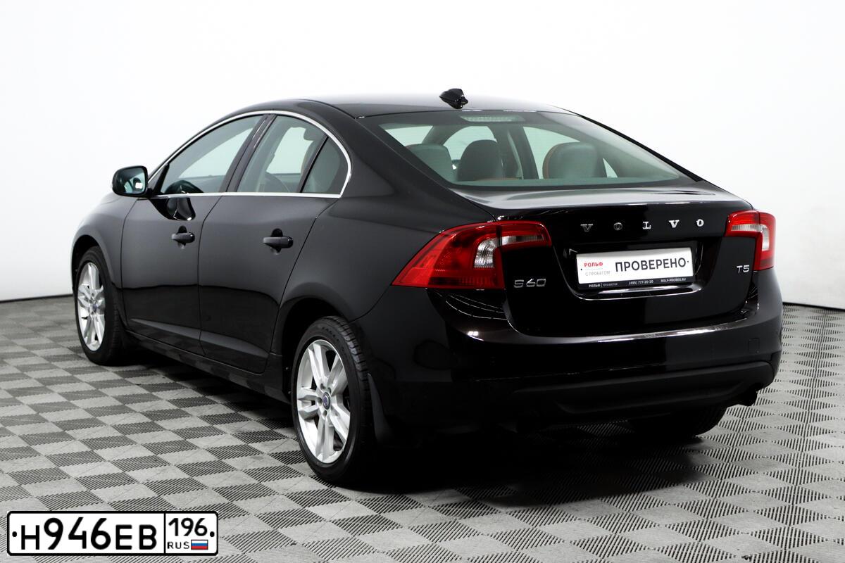 Фото автомобиля VOLVO S60, 2012 — госномер А165ХТ147. Цвет: ЧЕРНЫЙ