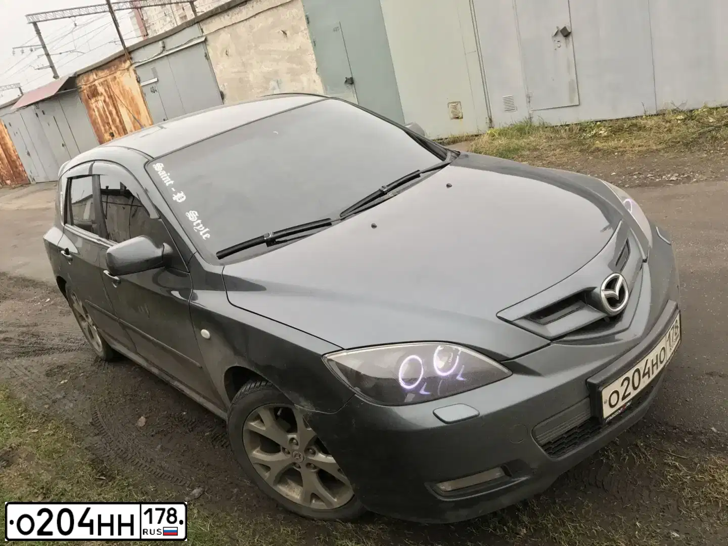 Фото автомобиля TOYOTA RAV4, 2013 — госномер О204НН178. Цвет: СЕРЫЙ