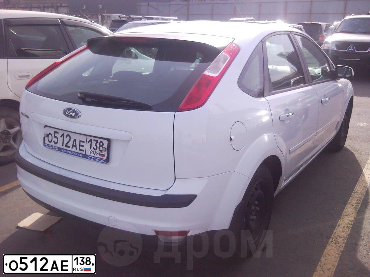 Фото автомобиля FORD D FOCUS, 2007 — госномер О512АЕ138. Цвет: БЕЛЫЙ