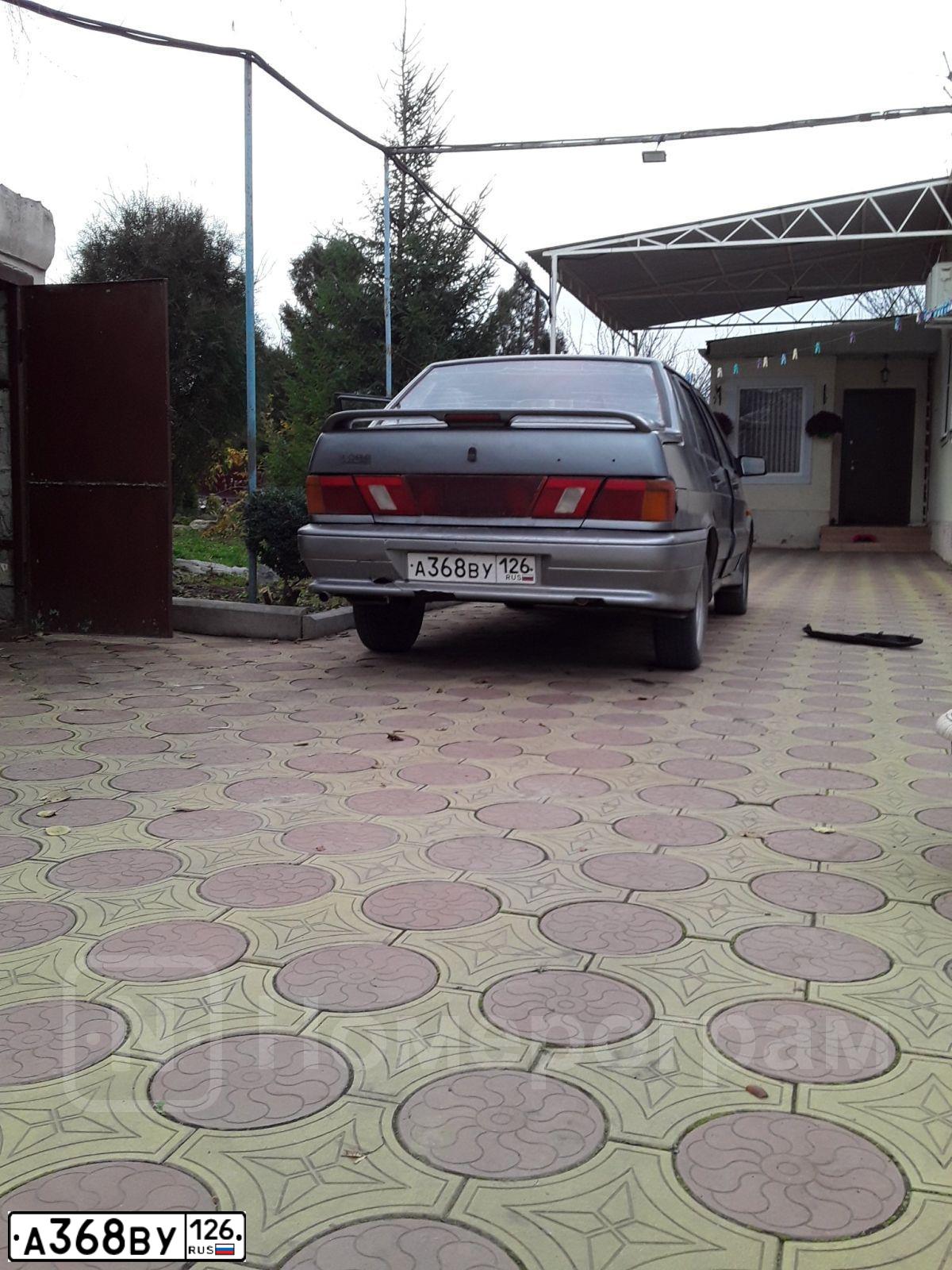Фото автомобиля LADA 2115 SAMARA, 2007 — госномер А368ВУ126. Цвет: СРЕДНИЙ СЕРО-ЗЕЛЕНЫЙ МЕТАЛЛ