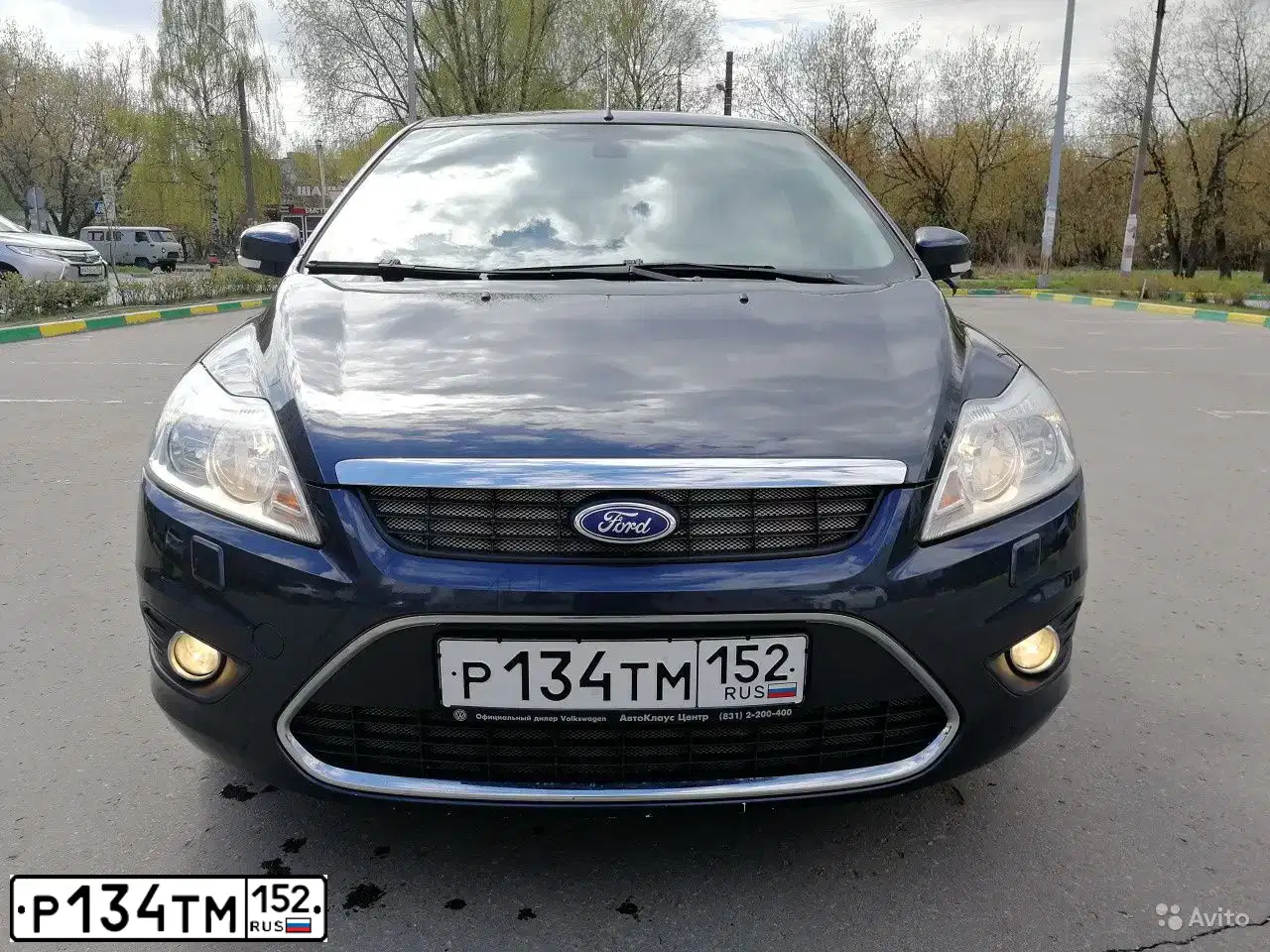Фото автомобиля FORD FOCUS, 2011 — госномер Е505ВЕ152. Цвет: ТЕМНО-СЕРЫЙ