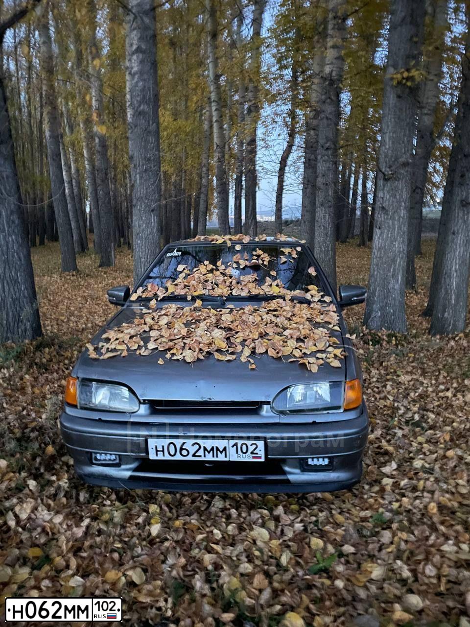Фото автомобиля LADA 2114 SAMARA, 2005 — госномер Н062ММ102. Цвет: средний серо-зеленый металлик