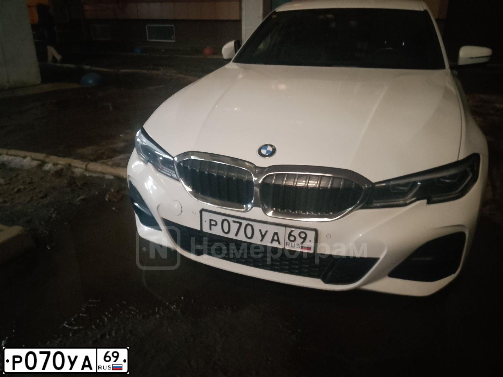 Фото автомобиля BMW 330I, 2020 — госномер К119КН716