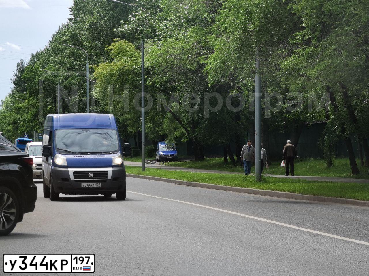 Фото автомобиля FIAT DUCATO, 2014 — госномер С536ВО777. Цвет: синий
