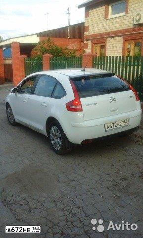 Фото автомобиля CITROEN C4, 2009 — госномер Е838ТХ156. Цвет: БЕЛЫЙ