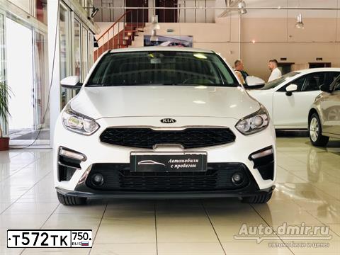 Фото автомобиля KIA CERATO, 2018 — госномер Е200ЕС790. Цвет: Белый