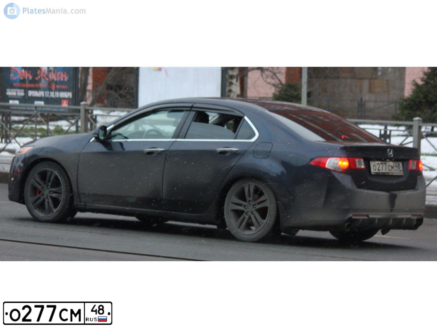 Фото автомобиля HONDA ACCORD, 2008 — госномер Е308ВК180. Цвет: СИНИЙ ТЕМНЫЙ