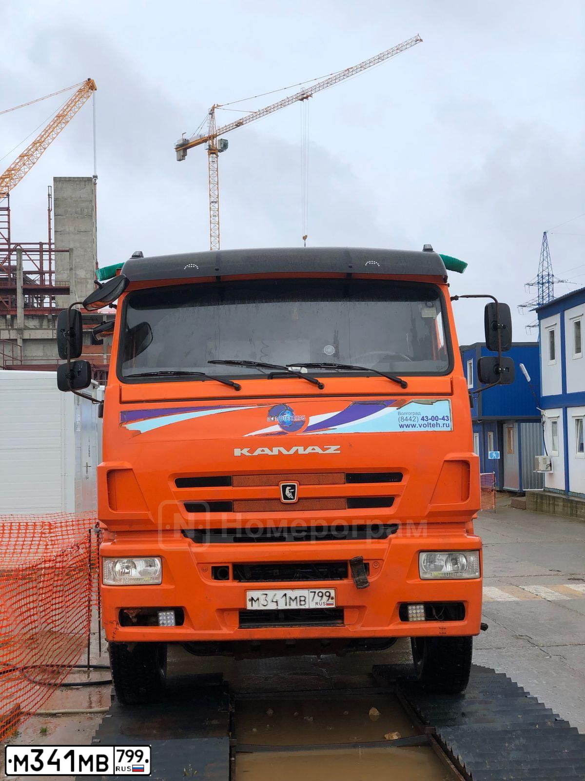 Фото автомобиля KAMAZ 6520, 2017 — госномер Н412ОВ67. Цвет: Оранжевый RAL 2009