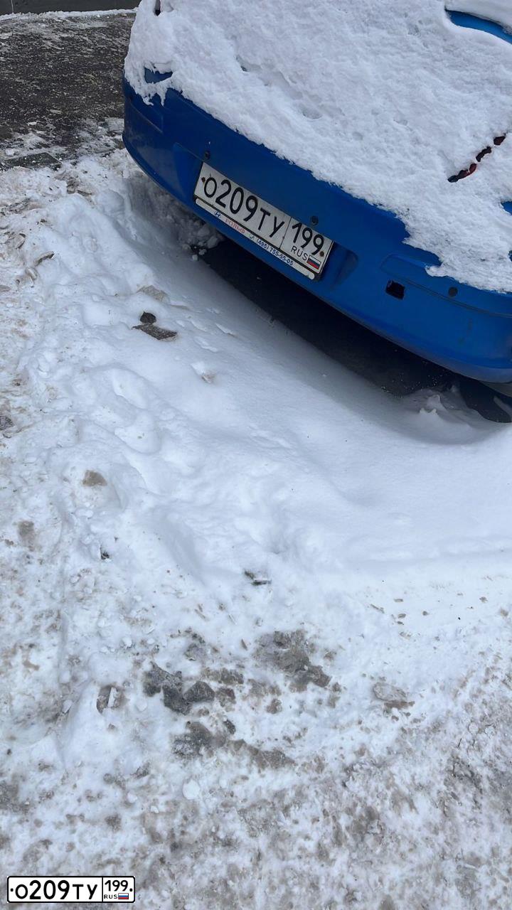 Фото автомобиля HYUNDAI I30, 2009 — госномер О209ТУ199. Цвет: СИНИЙ
