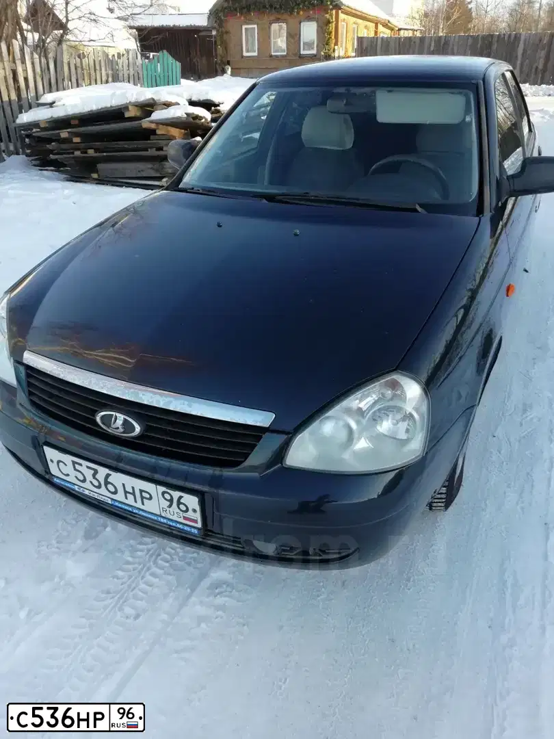 Фото автомобиля LADA 2170 PRIORA, 2007 — госномер С536НР96. Цвет: ЧЕРНЫЙ