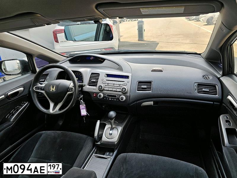 Фото автомобиля HONDA CIVIC, 2010 — госномер Р896УН71. Цвет: ЧЕРНЫЙ