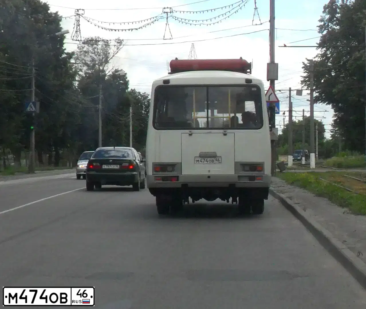 Фото автомобиля DATSUN ON-DO, 2014 — госномер М474ОВ46. Цвет: КОРИЧНЕВЫЙ