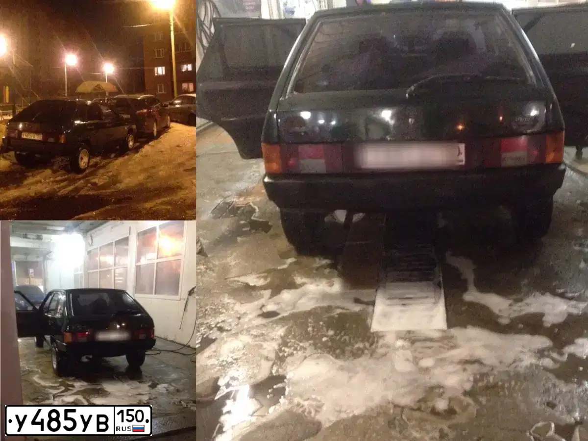 Фото автомобиля LADA 2109 SAMARA, 2004 — госномер У485УВ150. Цвет: ЗЕЛЕНЫЙ ТЕМНЫЙ