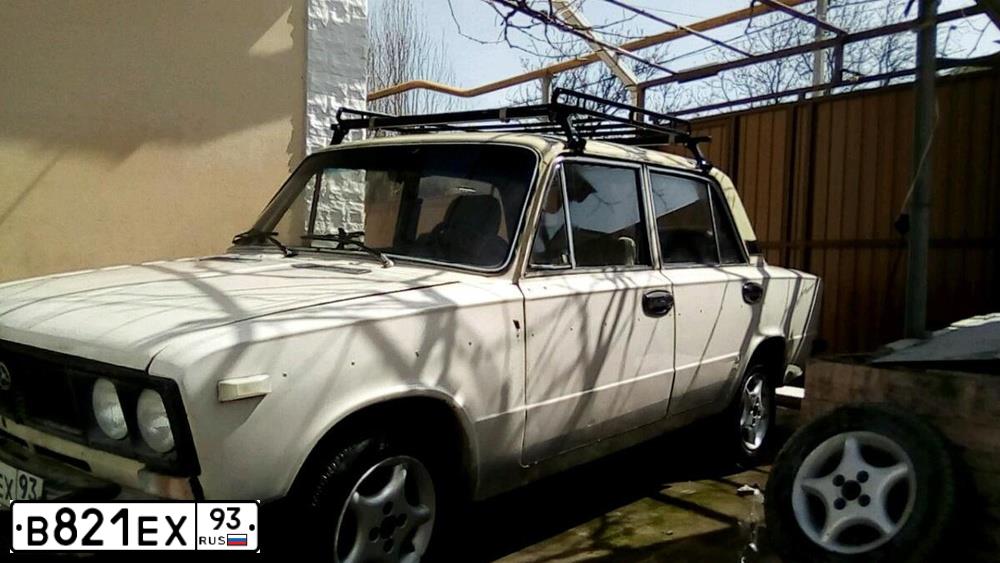 Фото автомобиля LADA 2106, 1992 — госномер Р594МА193. Цвет: БЕЖЕВЫЙ