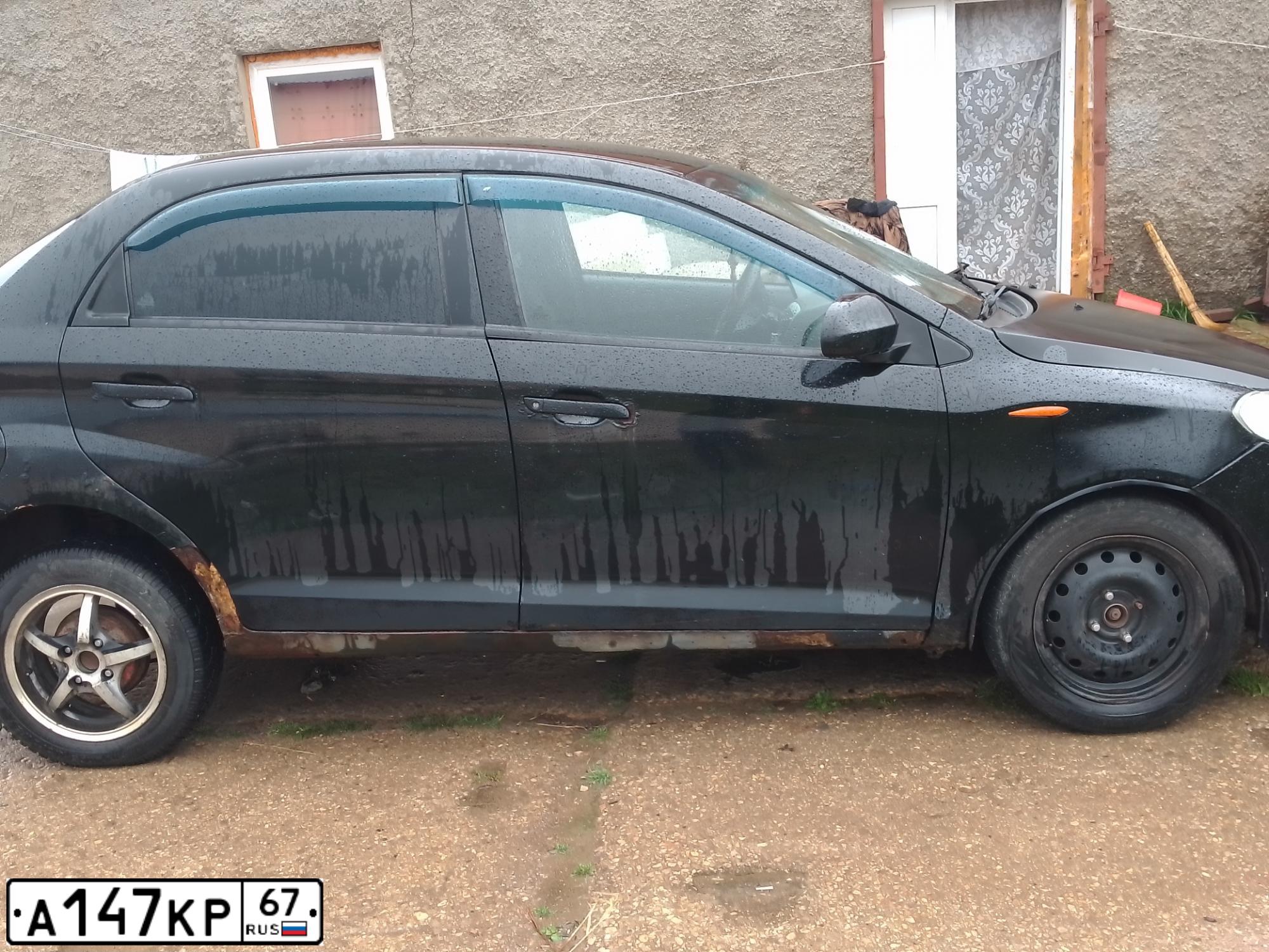 Фото автомобиля CHERY BONUS /A13/, 2011 — госномер М285КО71. Цвет: ЧЕРНЫЙ