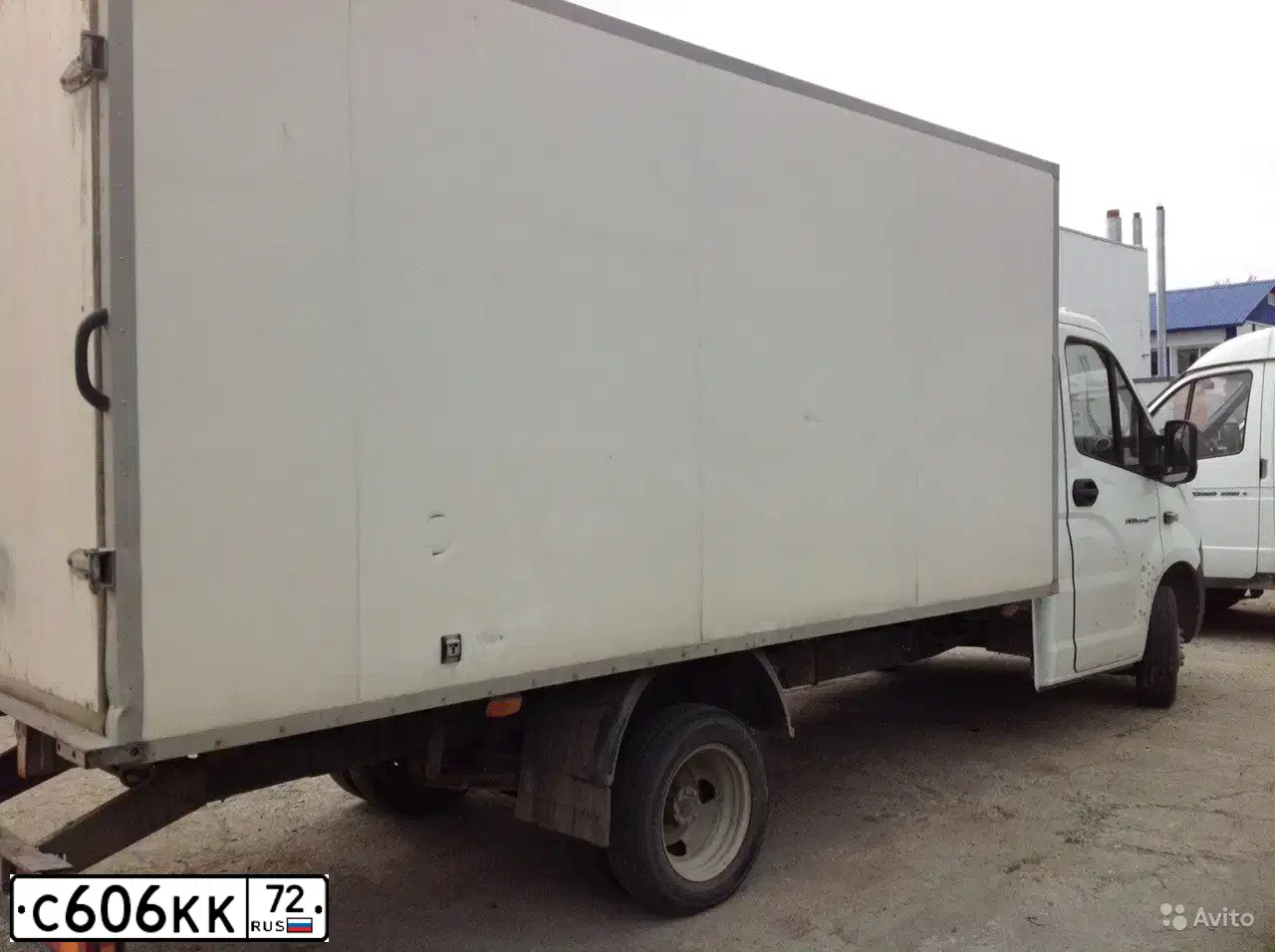 Фото автомобиля GAZ Z GAZEL NEXT, 2016 — госномер С606КК72. Цвет: БЕЛЫЙ