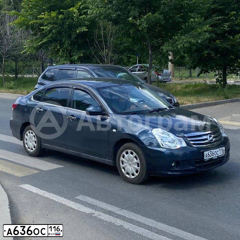 Фото автомобиля NISSAN ALMERA /AVTOVAZ/, 2016. Цвет: ТЕМНО СИНИЙ