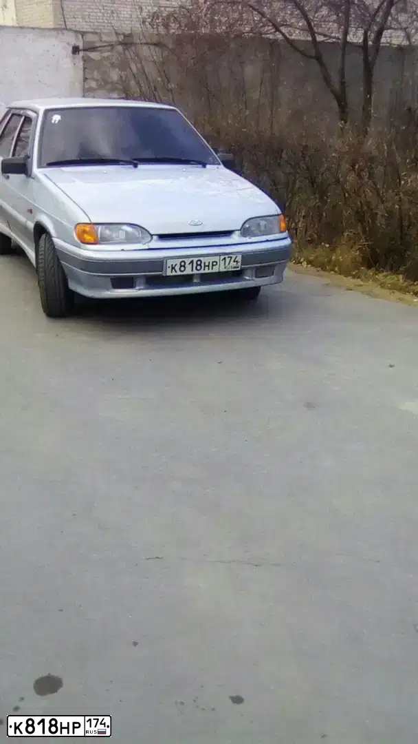 Фото автомобиля LADA 2114 SAMARA, 2007 — госномер К818НР174. Цвет: СЕРЕБРИСТО-ГОЛУБОЙ