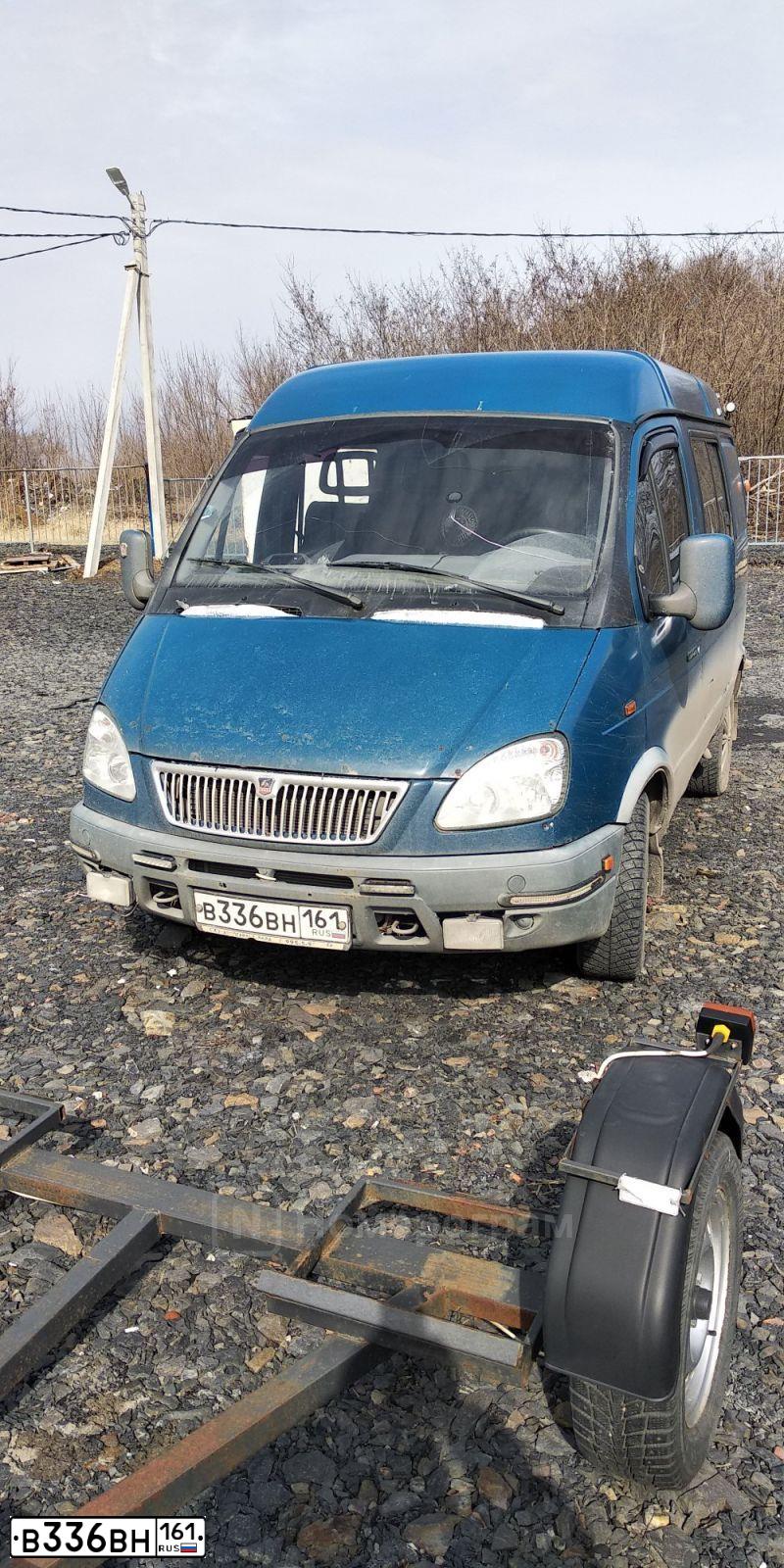 Фото автомобиля GAZ 2752 SOBOL, 2004 — госномер К267АА761. Цвет: Сине-зеленый
