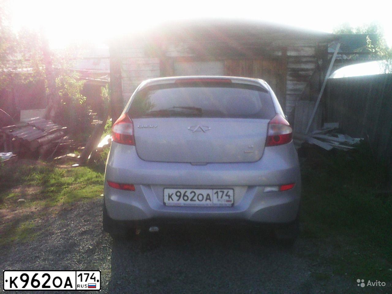 Фото автомобиля CHERY BONUS /A13/, 2011 — госномер К962ОА174. Цвет: СЕРЕБРИСТЫЙ