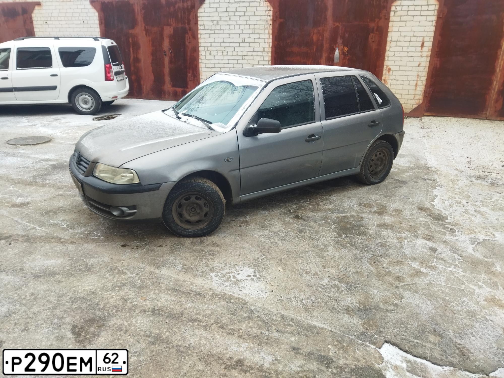 Фото автомобиля VOLKSWAGEN POINTER, 2005 — госномер М802ВМ62. Цвет: СЕРЫЙ