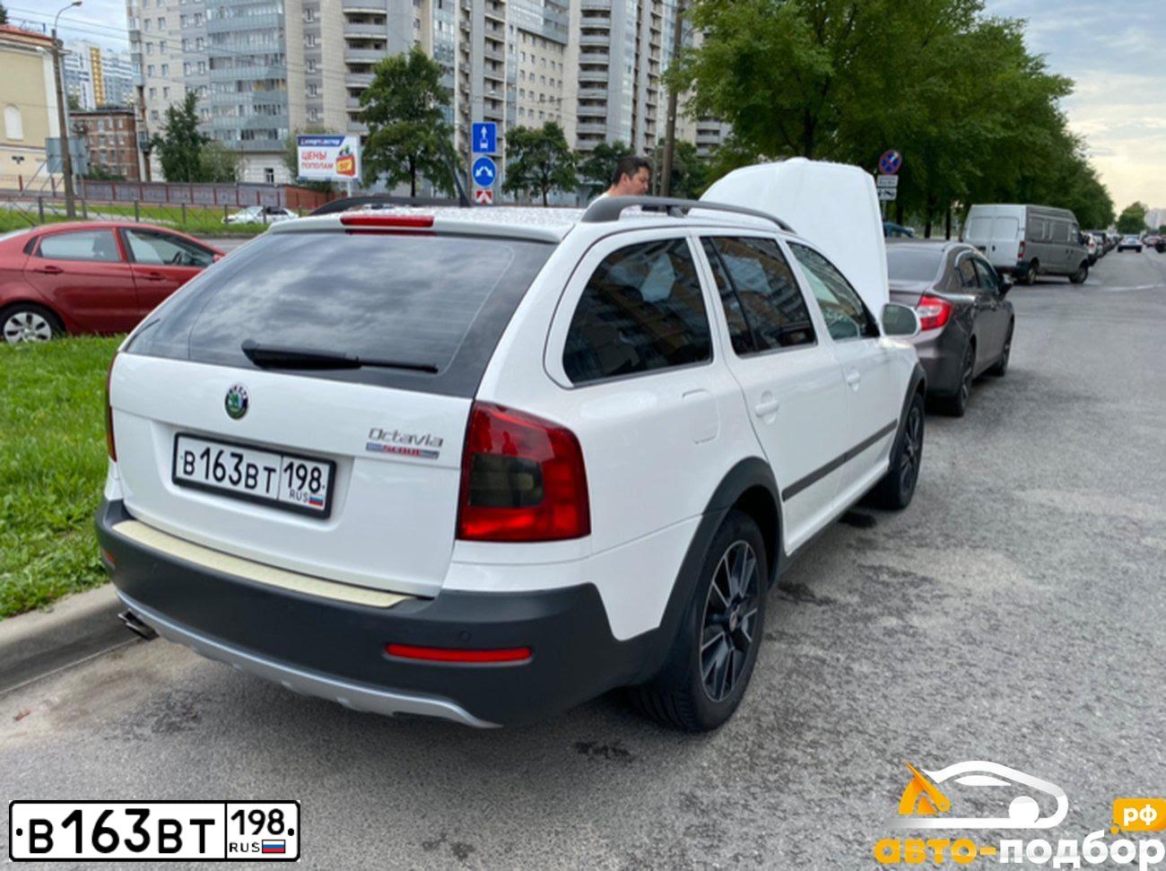Фото автомобиля SKODA OCTAVIA, 2012 — госномер Х803УА69