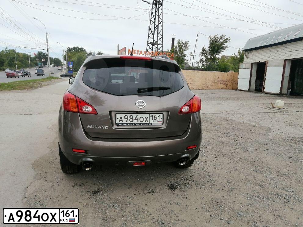 Фото автомобиля NISSAN MURANO, 2012 — госномер К897СК154. Цвет: БЕЖЕВЫЙ