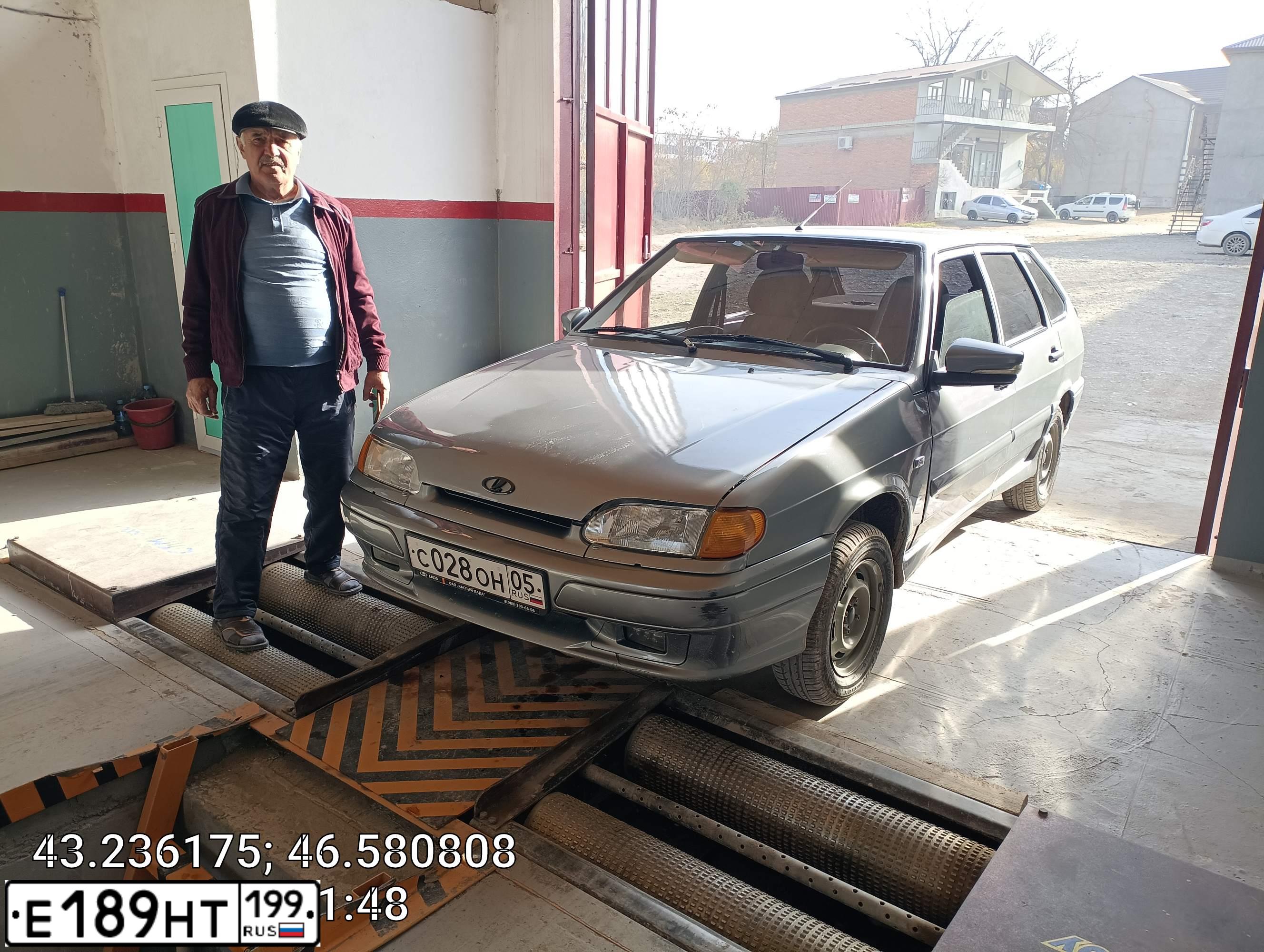 Фото автомобиля LADA 2114 SAMARA, 2008 — госномер С028ОН05. Цвет: СРЕДНИЙ СЕРО-ЗЕЛЕНЫЙ МЕТ