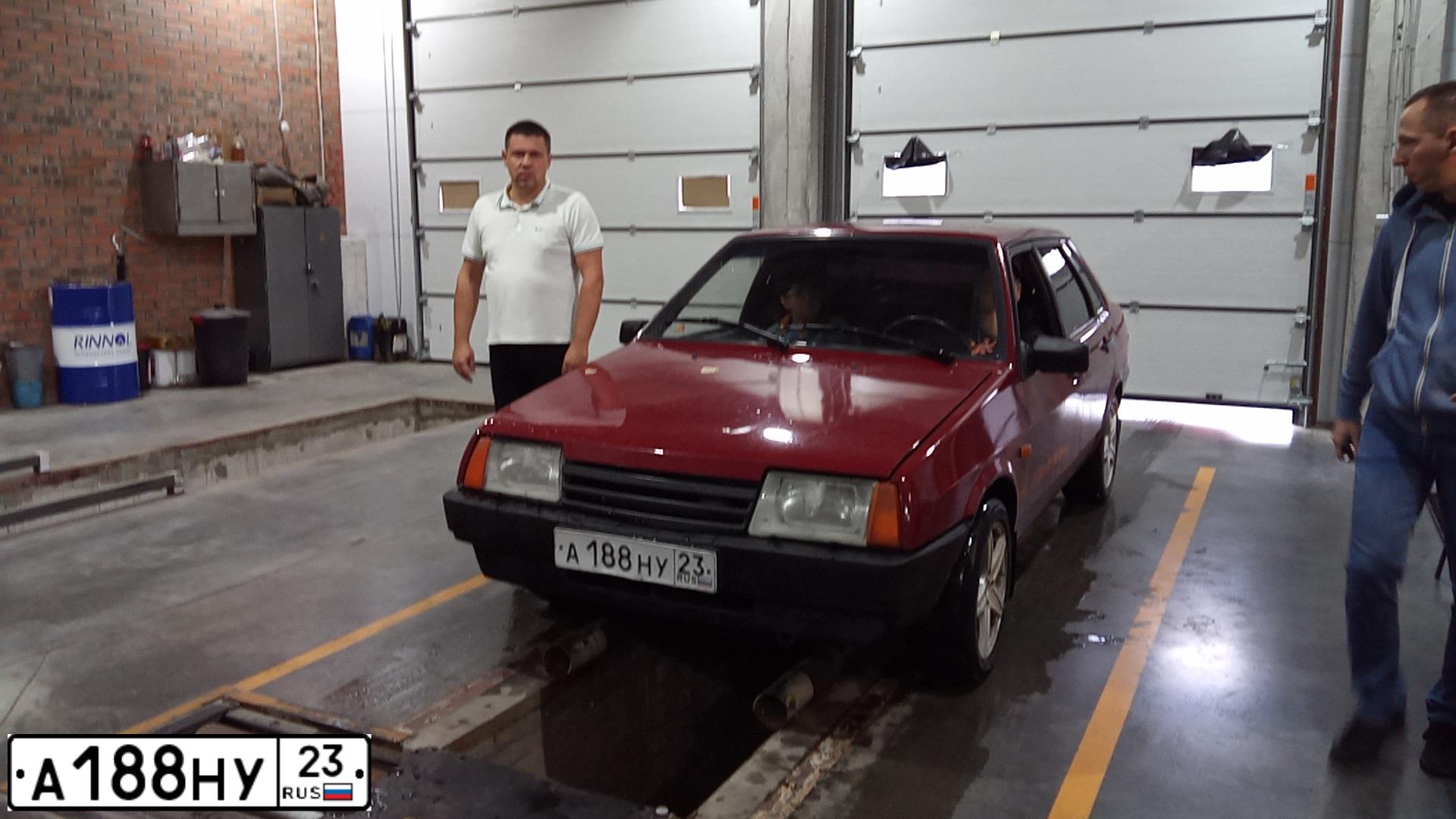 Фото автомобиля LADA 21099, 1994 — госномер К796НА761. Цвет: ВИШНЕВЫЙ