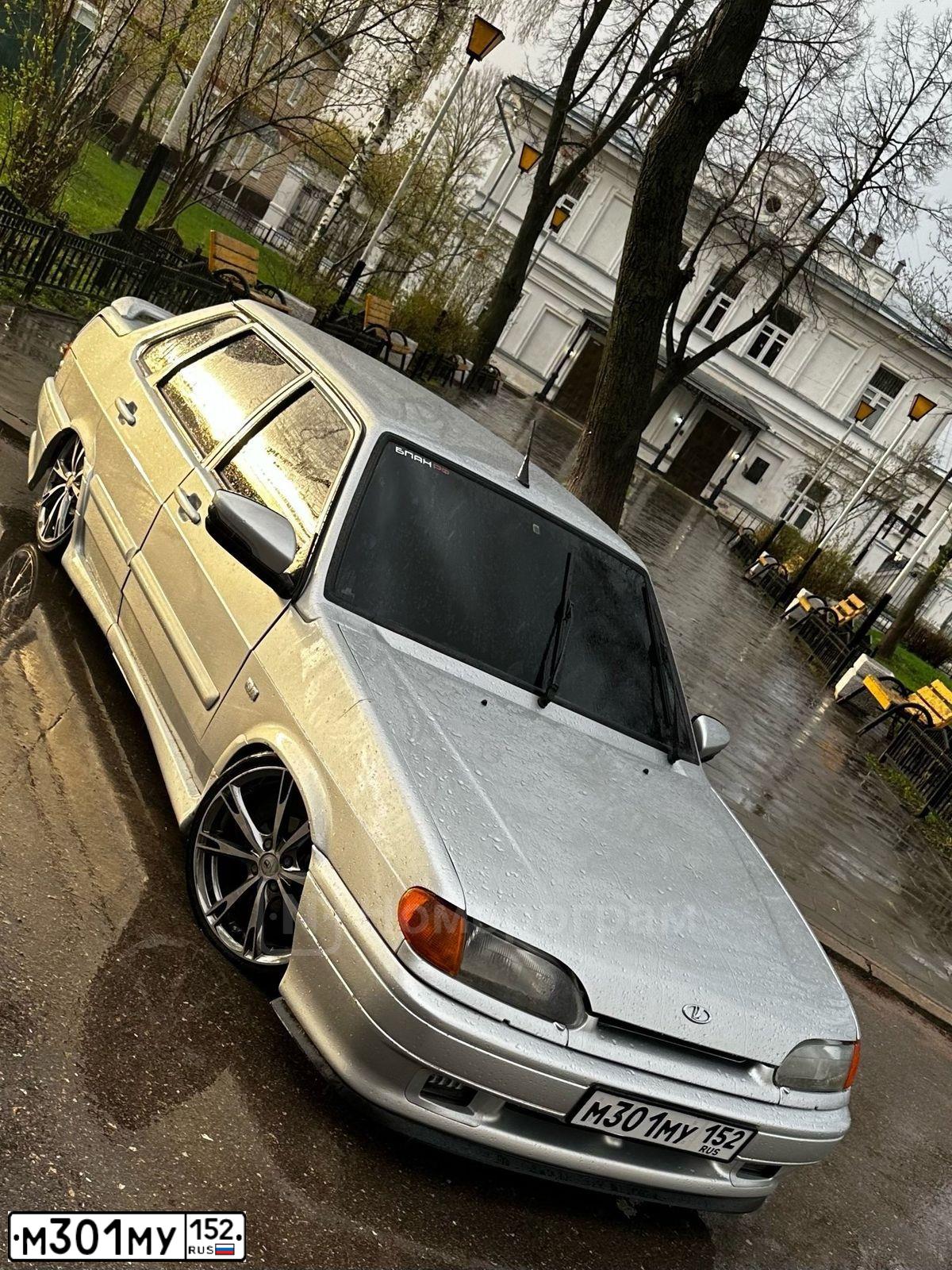 Фото автомобиля LADA 2115 SAMARA, 2005 — госномер М301МУ152. Цвет: СВЕТЛО-СЕРЫЙ