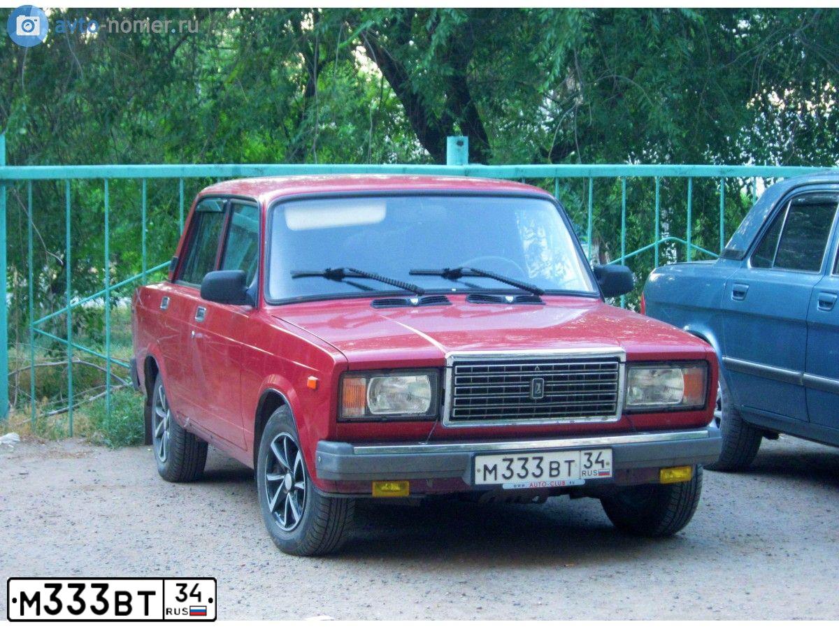 Фото автомобиля MITSUBISHI PAJERO, 2007 — госномер М333ВТ34. Цвет: ТЕМНО-СЕРЫЙ