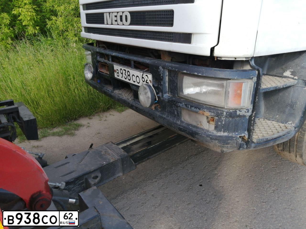 Фото автомобиля IVECO EUROCARGO, 1999 — госномер К999РС62. Цвет: Белый