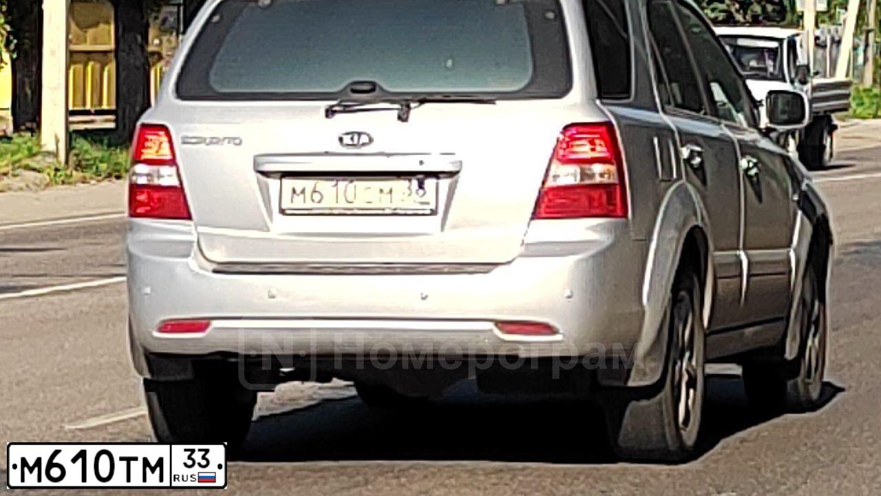 Фото автомобиля CHEVROLET AVEO, 2006 — госномер М610ТМ33. Цвет: ЧЕРНЫЙ