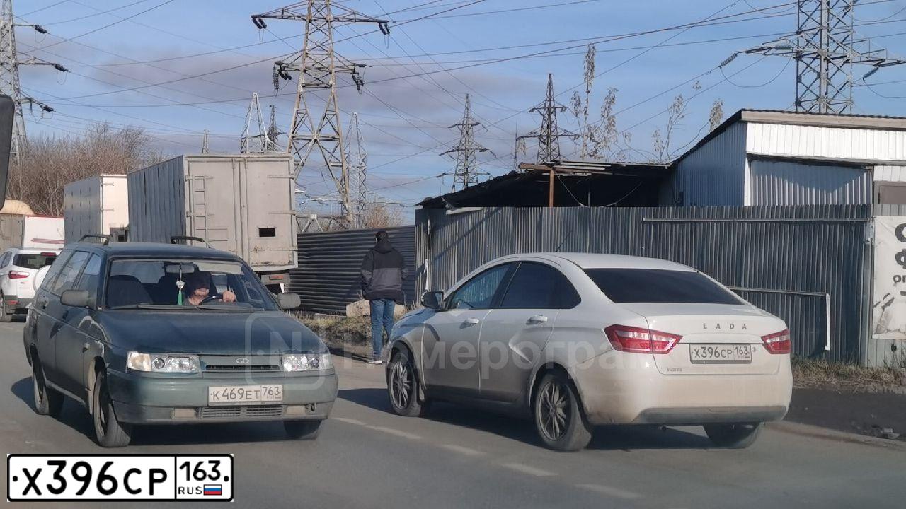 Фото автомобиля LADA VESTA, 2017 — госномер Х396СР163. Цвет: БЕЛЫЙ