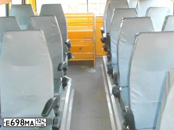 Фото автомобиля GAZ 3221 EL, 2009 — госномер А675УС24. Цвет: ЖЕЛТЫЙ