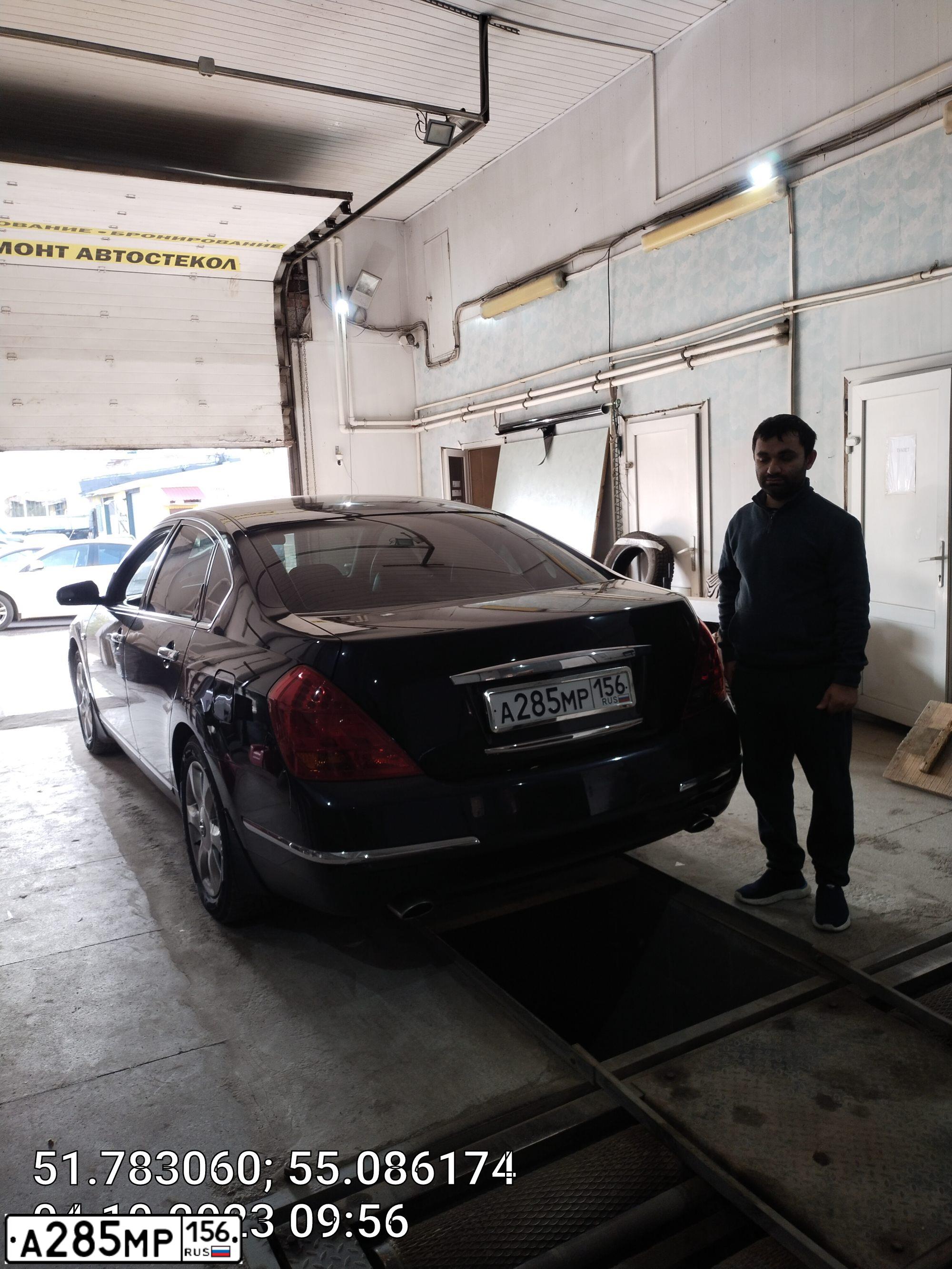 Фото автомобиля NISSAN TEANA, 2007 — госномер С777КУ56. Цвет: ЧЕРНЫЙ