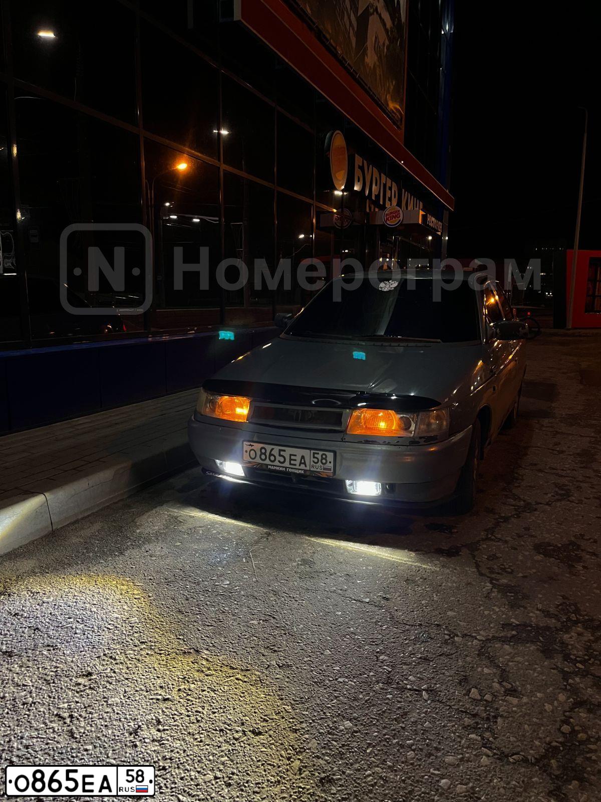 Фото автомобиля LADA 2110, 2004 — госномер О865ЕА58