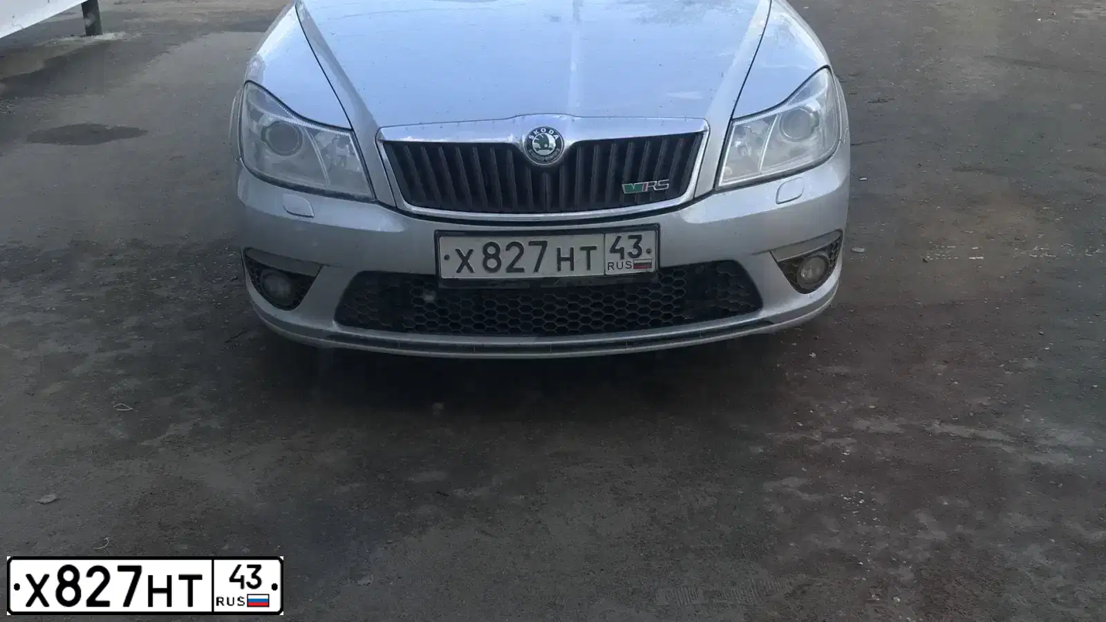 Фото автомобиля SKODA OCTAVIA, 2011 — госномер К063МС21. Цвет: СЕРЕБРИСТЫЙ