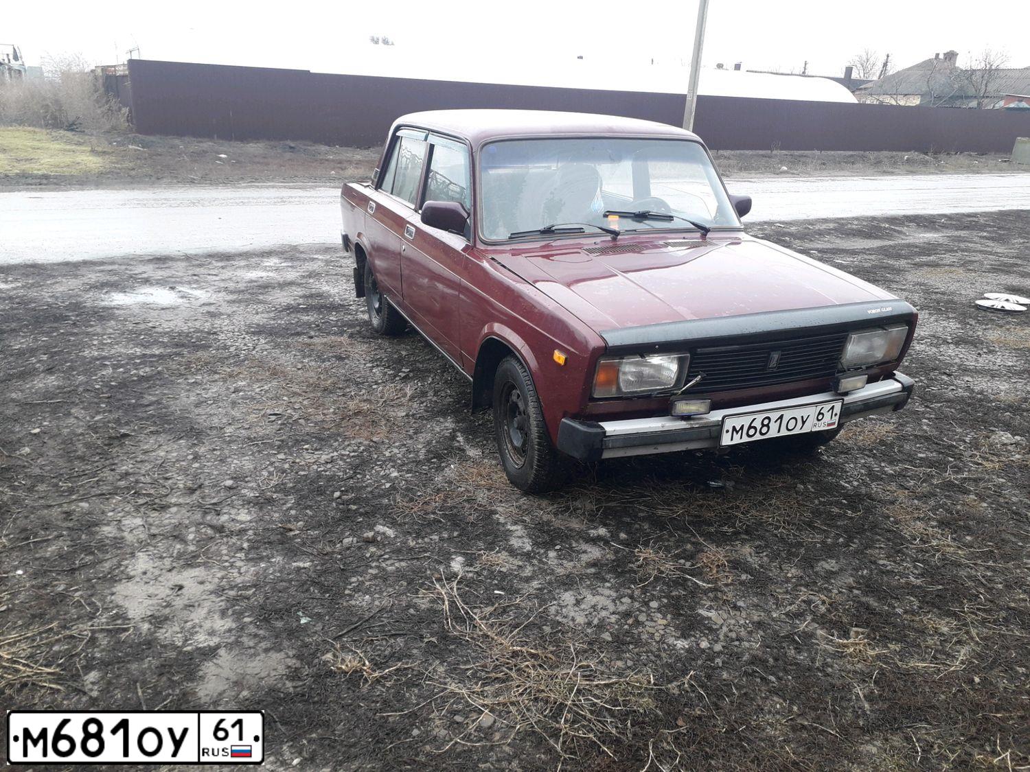 Фото автомобиля LADA 2105, 1996 — госномер Т664МР761