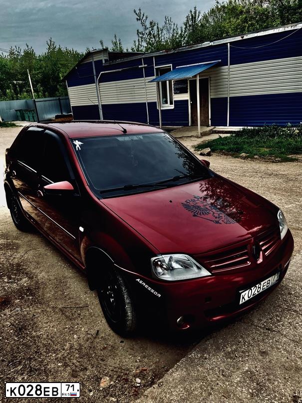 Фото автомобиля РЕНО СР, 2009 — госномер С466АА40. Цвет: Красный