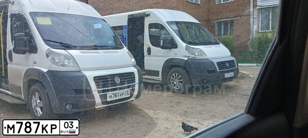Фото автомобиля FIAT DUCATO, 2012 — госномер М787КР03. Цвет: Белый