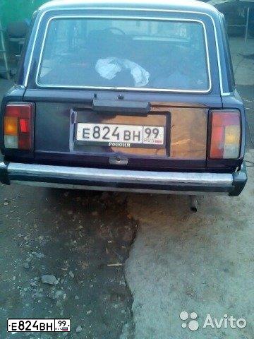 Фото автомобиля LADA 2104, 1999 — госномер С488МС750. Цвет: ФИОЛЕТОВЫЙ